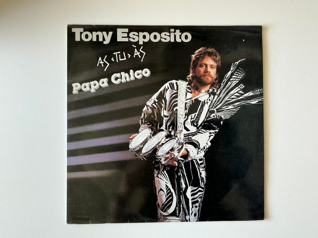 Tony Esposito – As Tu Às (Papa Chico) LP Italo synth pop, Gebruikt, 1970 - 1979, 12 inch, Fotohoes