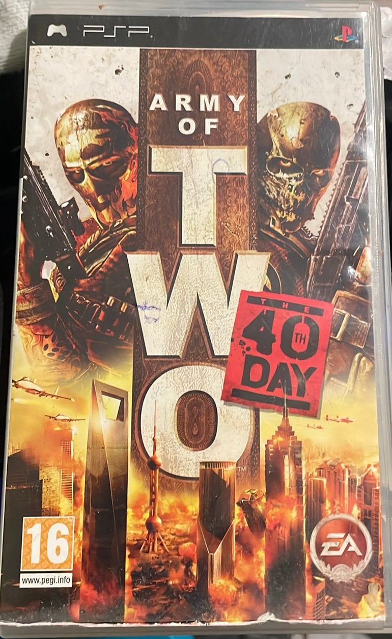 Army of Two: The 40th Day, PSP, Ophalen, Vanaf 18 jaar, Shooter, 1 speler