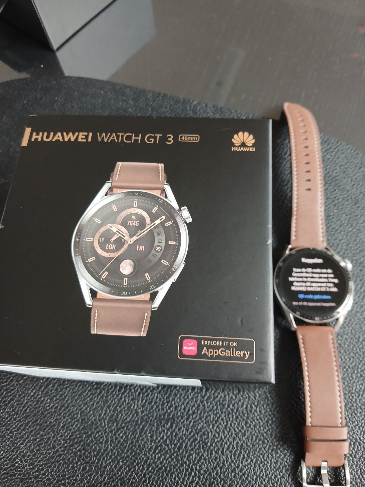 huawei smartwatch gt3, Sieraden, Tassen en Uiterlijk, Horloges | Heren, Ophalen of Verzenden, Zo goed als nieuw, Overige merken
