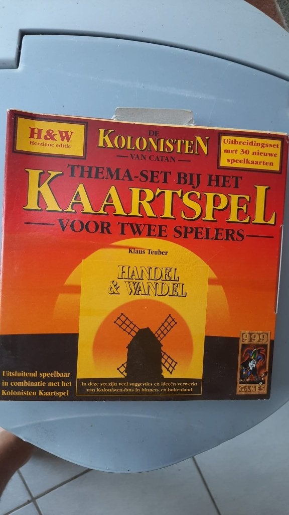 kaartspel zgan Handel en Wandel mist 1 krt Catan, Een of twee spelers, Ophalen of Verzenden, Zo goed als nieuw, 999 Games