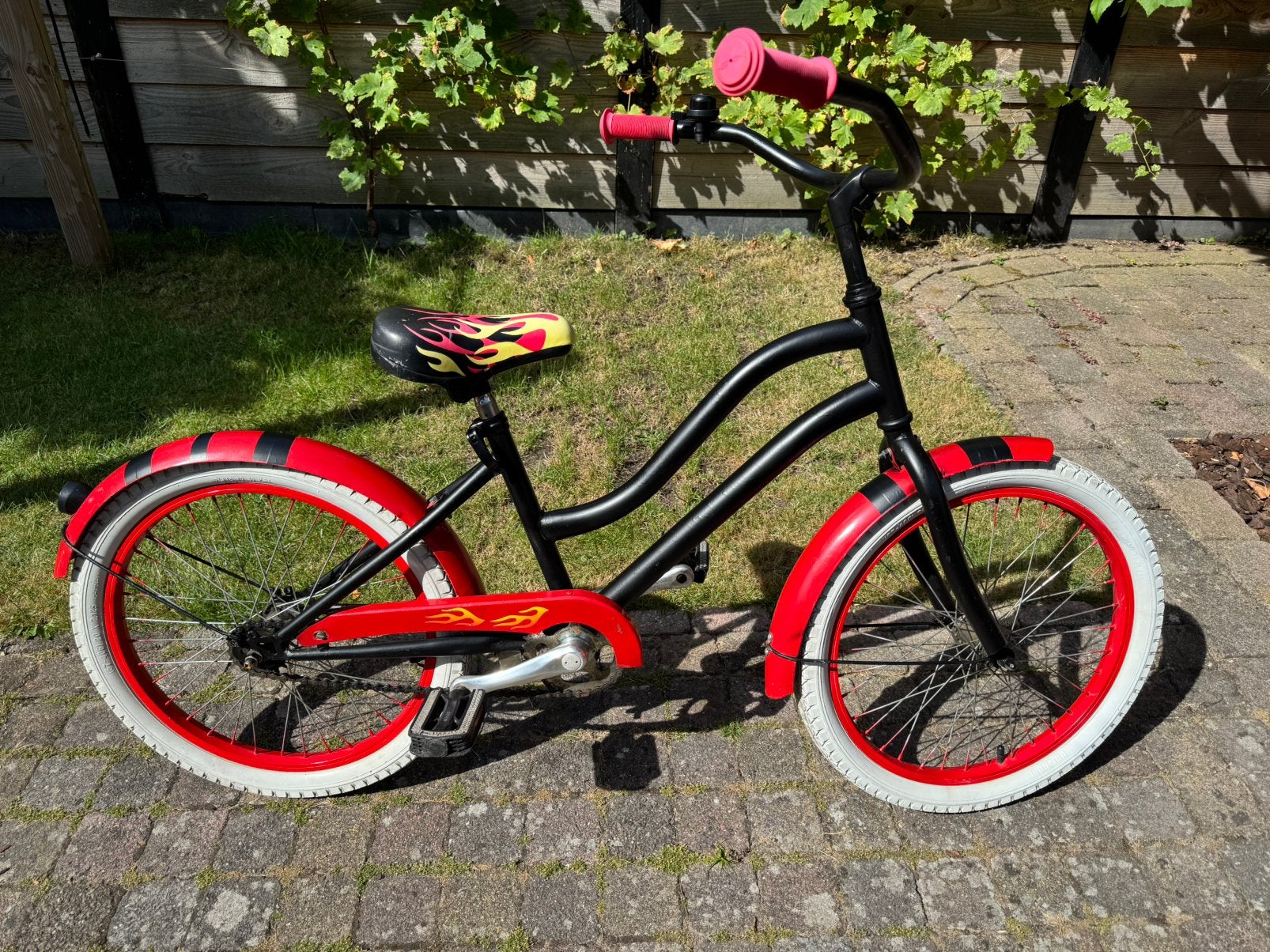 Stoere fiets 20 inch, Minder dan 47 cm, Ophalen, Zo goed als nieuw, Staal