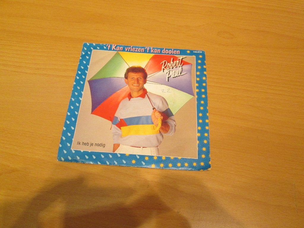 2 singles van Robert Paul (ook per stuk te koop), Ophalen of Verzenden, Gebruikt, Pop