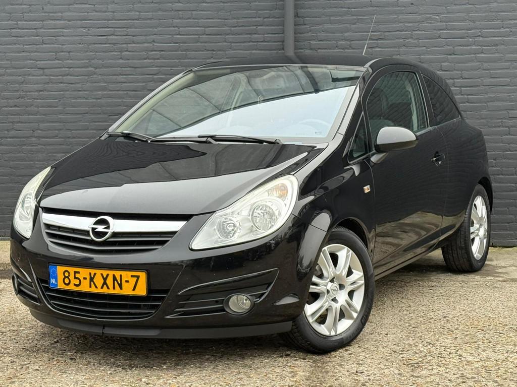 Opel Corsa 1.2-16V Cosmo AIRCO | CRUISE | PDC | NWE APK, Voorwielaandrijving, Euro 5, Zwart, Origineel Nederlands