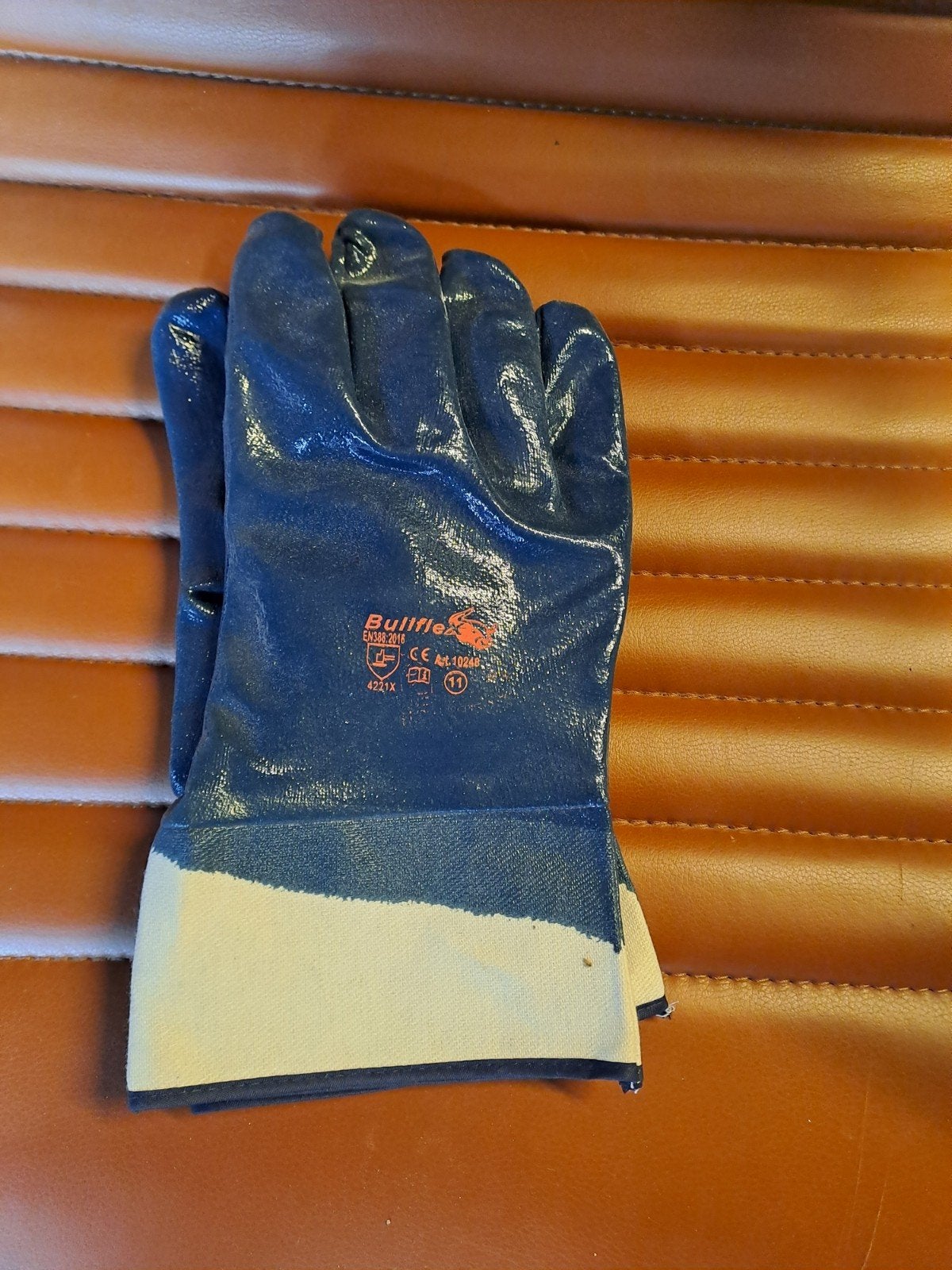 partij werkhandschoenen bull flex nitril 84 paar, Ophalen of Verzenden, Nieuw