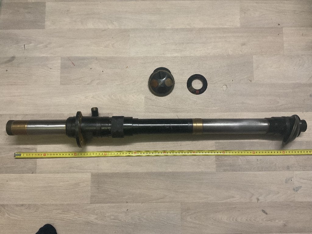 Kanon-kijker geschut optiek richtkijker telescoop marine, Antiek en Kunst, Ophalen