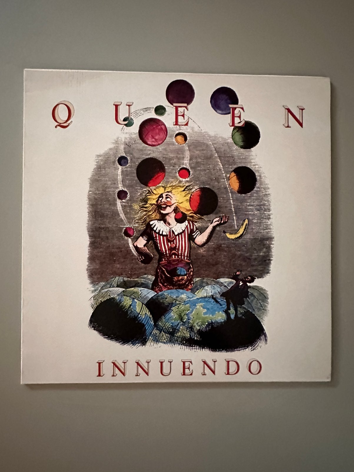Queen Innuendo LP, Ophalen, Zo goed als nieuw, 12 inch
