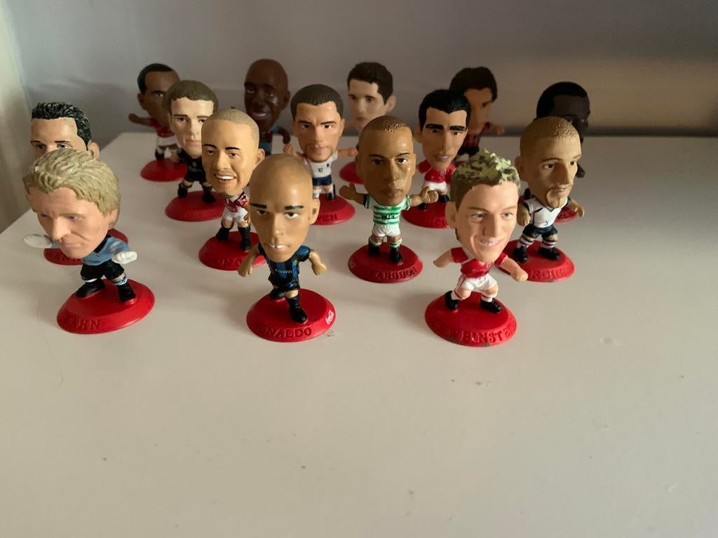 Voetbal poppetjes, Verzamelen, Poppetjes en Figuurtjes, Ophalen of Verzenden, Gebruikt
