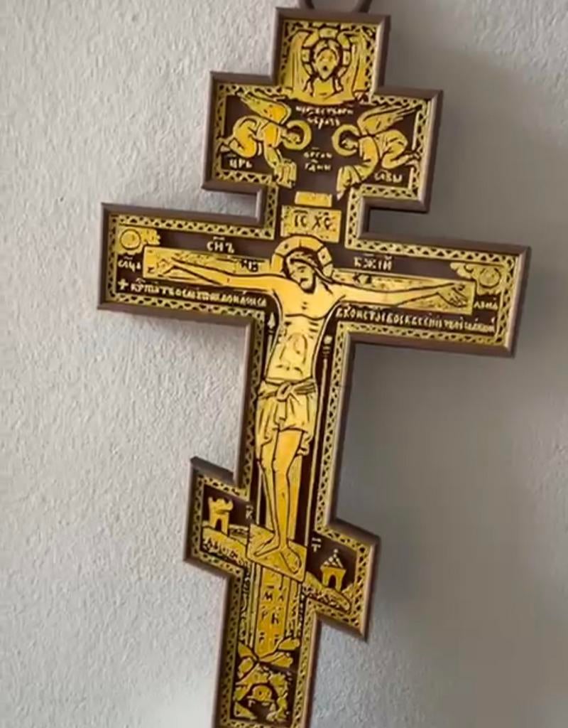 3d geprinte kruis voor op de muur, Ophalen of Verzenden, Nieuw