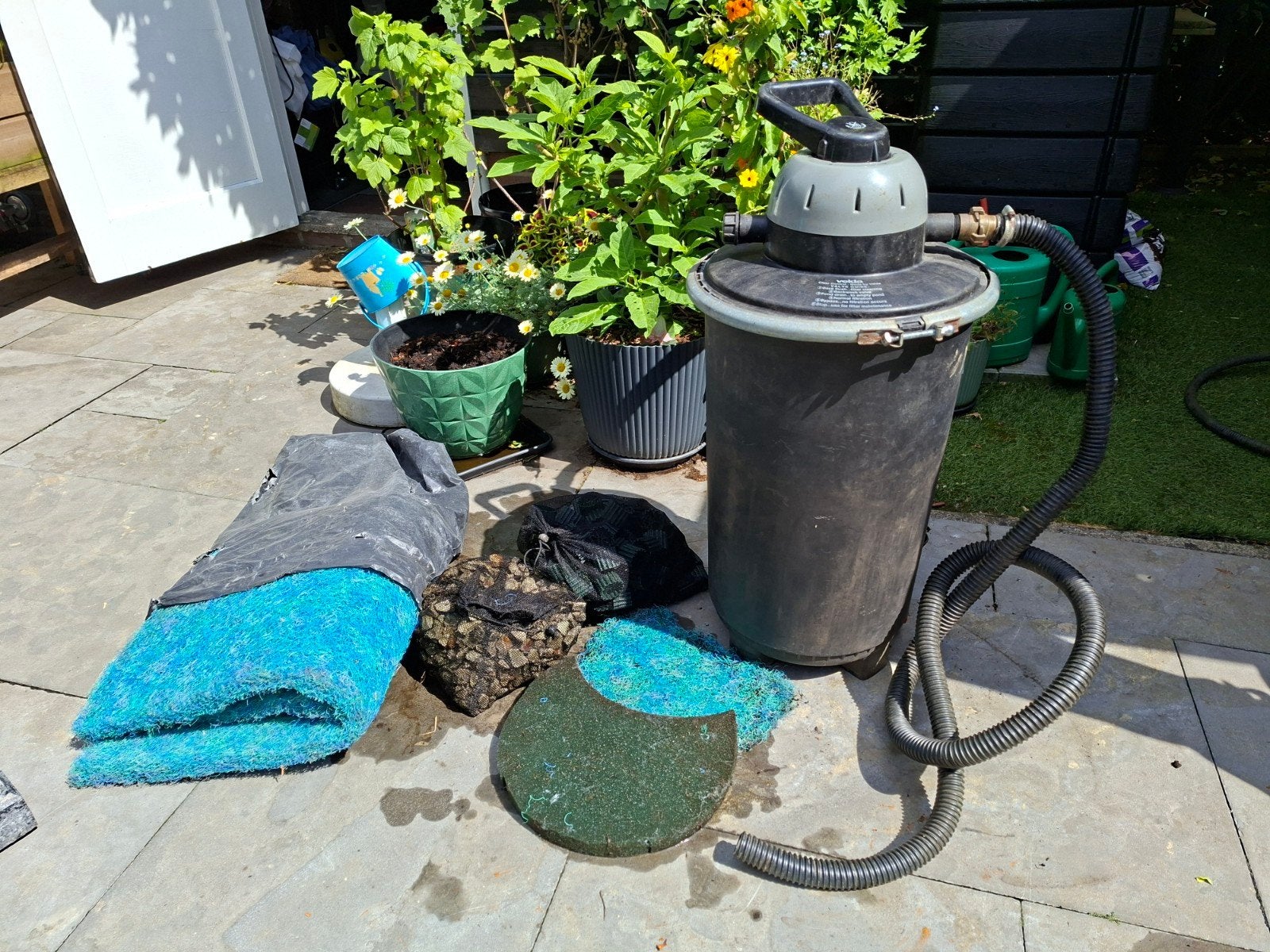 Velda Clear Control  Drukfilter met filter materiaal, Ophalen, Vijverfilter
