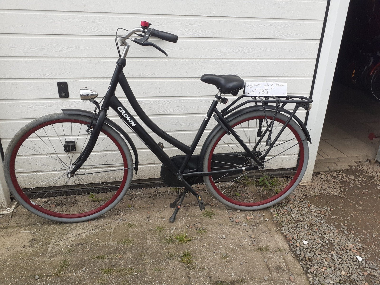 28 inch Oma en Oma transportfietsen, Ophalen, Zo goed als nieuw, Versnellingen