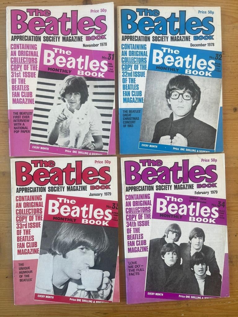 Beatles Monthly tijdschriften (260 stuks), Boeken, Diverse, Artiest, Ophalen, Gelezen