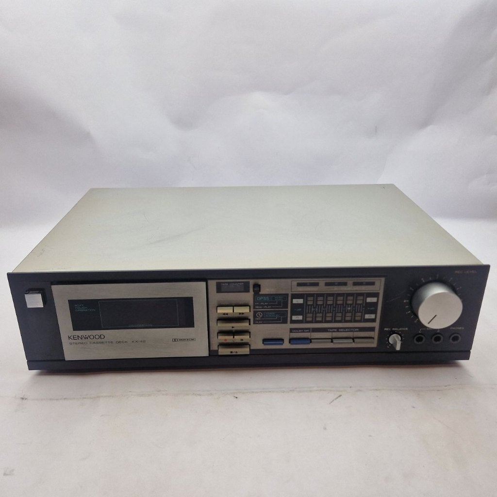 Kenwood kx-42 compact cassette deck || Nu voor maar €59.99, Ophalen of Verzenden, Enkel, Kenwood