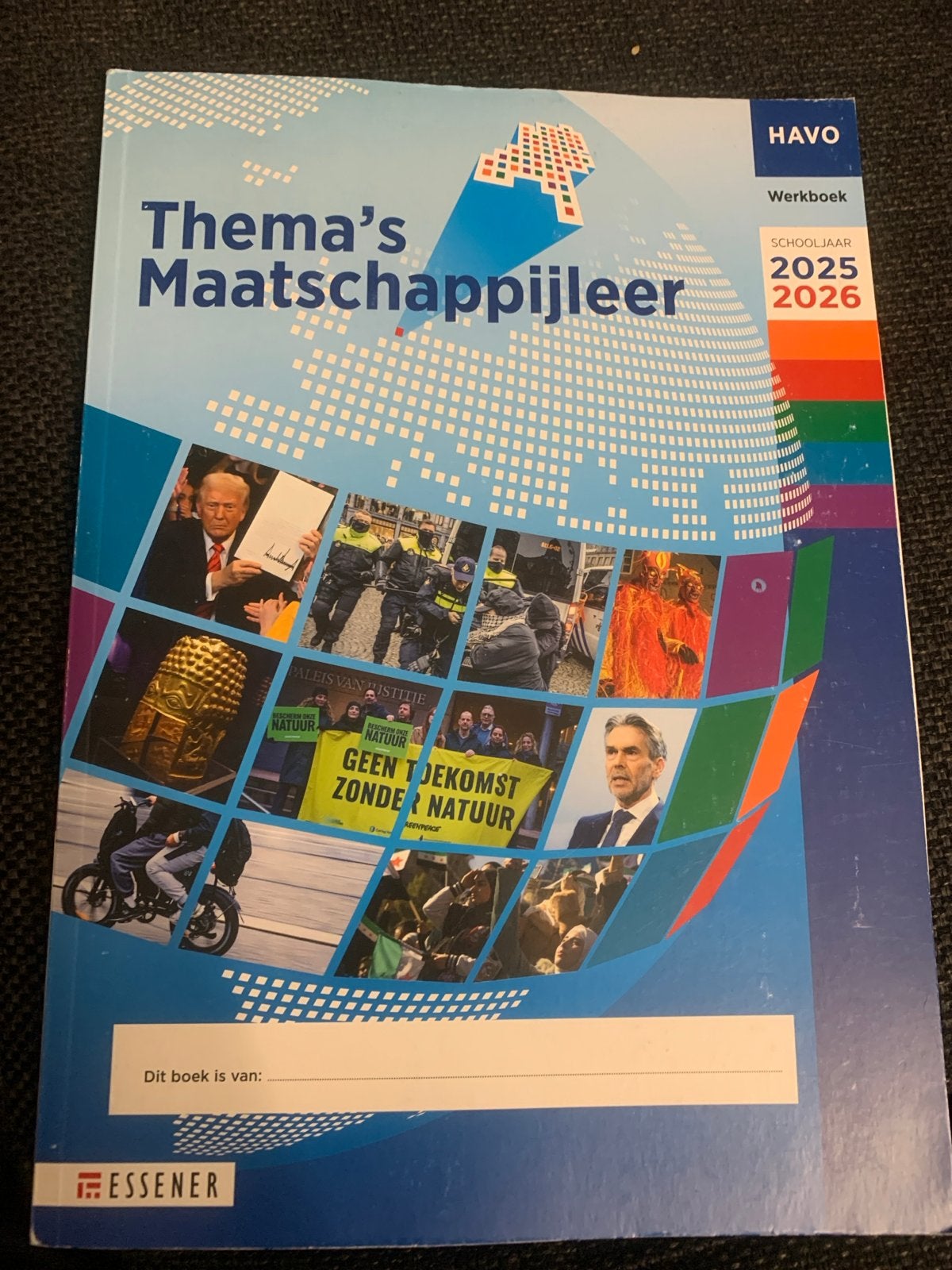Thema's Maatschappijleer HAVO Werkboek 2025-2026, Boeken, Ophalen of Verzenden, Gelezen, HAVO, Maatschappijleer