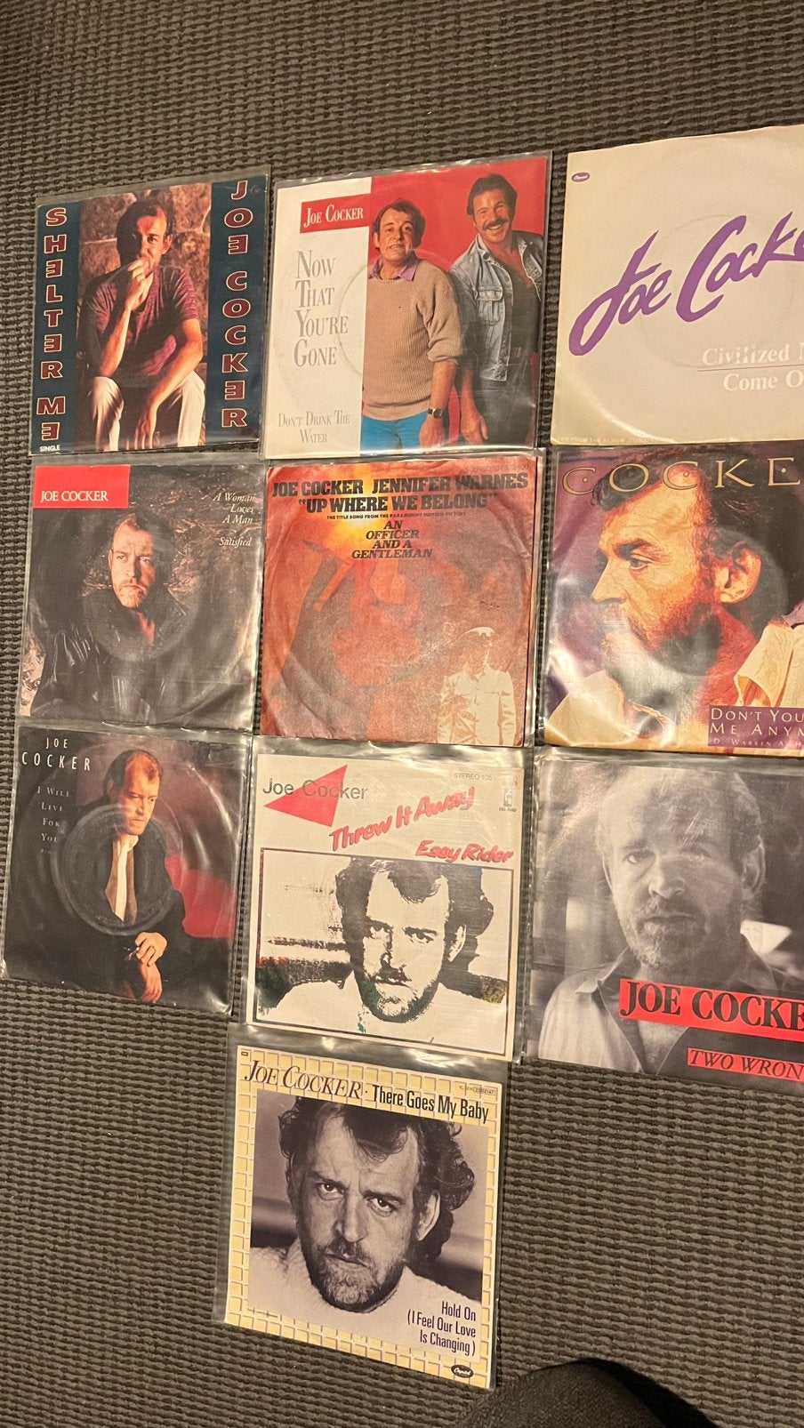 Joe Cocker-singles verzameling, Cd's en Dvd's, Verzenden, Zo goed als nieuw