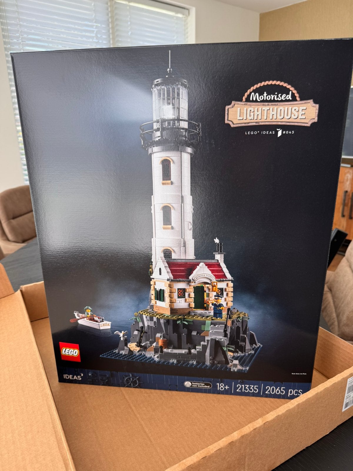 LEGO 21335 - gemotoriseerde vuurtoren NIEUW, Inclusief accessoires, Lego, Nieuw, Ophalen of Verzenden