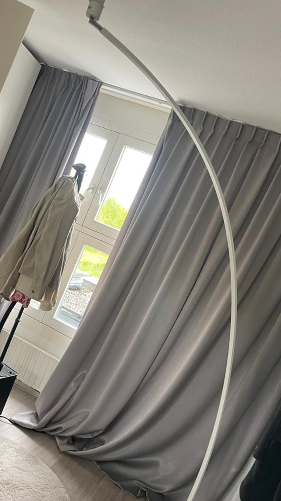 Zuiver vloerlamp met marmeren voet - Zo goed als nieuw, Ophalen, Zo goed als nieuw, Metaal, 150 tot 200 cm