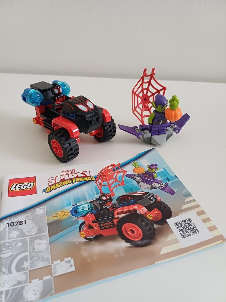 Lego Marvel Spidey 10781 met 2 minifiguren, Compleet, Marvel, Lego, Ophalen of Verzenden