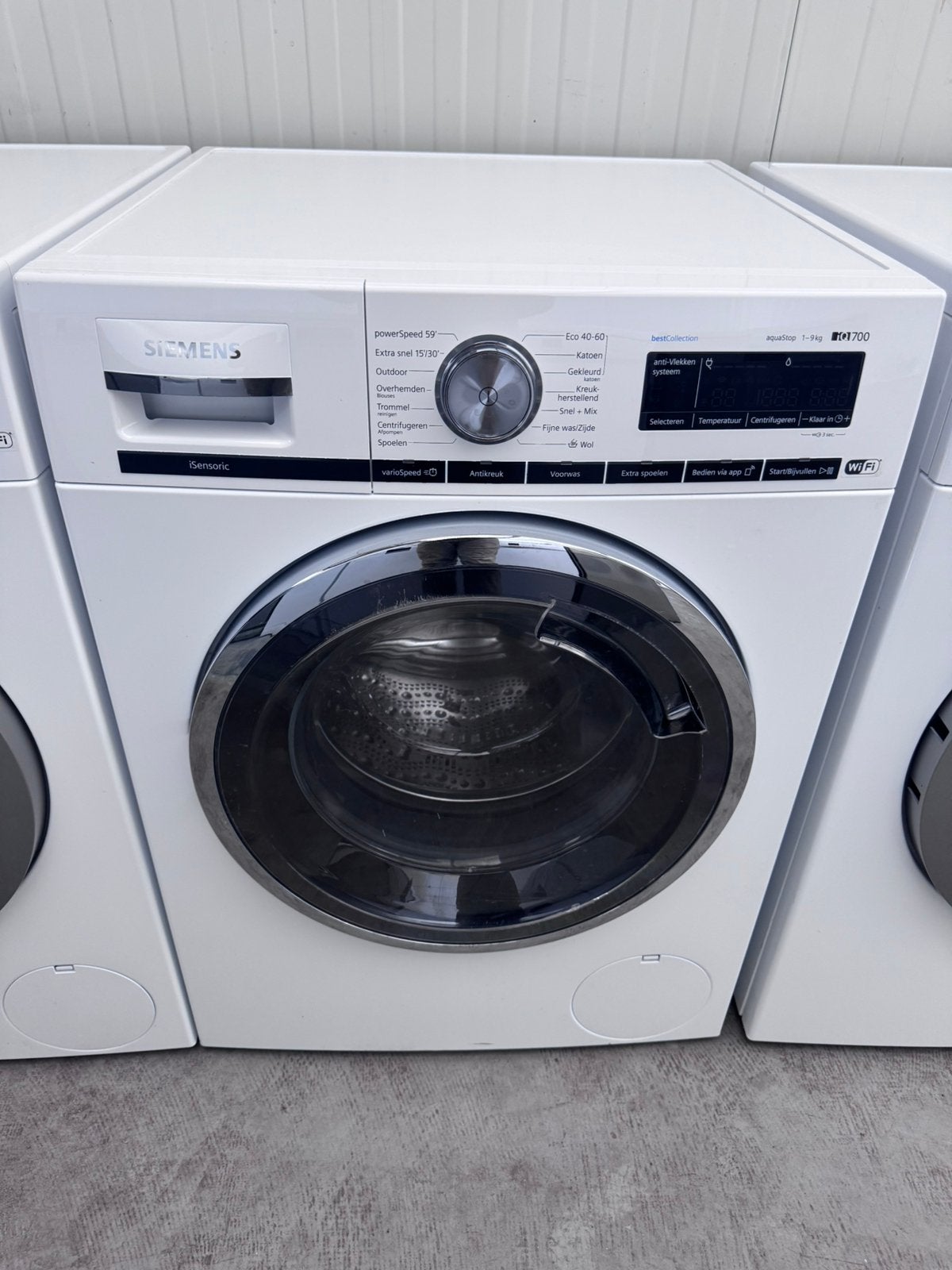 Luxe Siemens IQ700 9kg Wifi Wasmachine met garantie!!, 8 tot 10 kg, Ophalen of Verzenden, Voorlader, 85 tot 90 cm