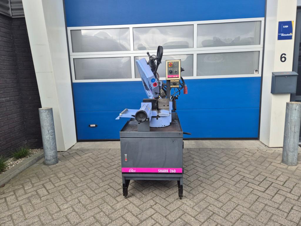 MEP SHARK 260 CCS Lintzaagmachine Compleet in nette staat!!, Doe-het-zelf en Verbouw, Gereedschap | Zaagmachines, Ophalen, Gebruikt