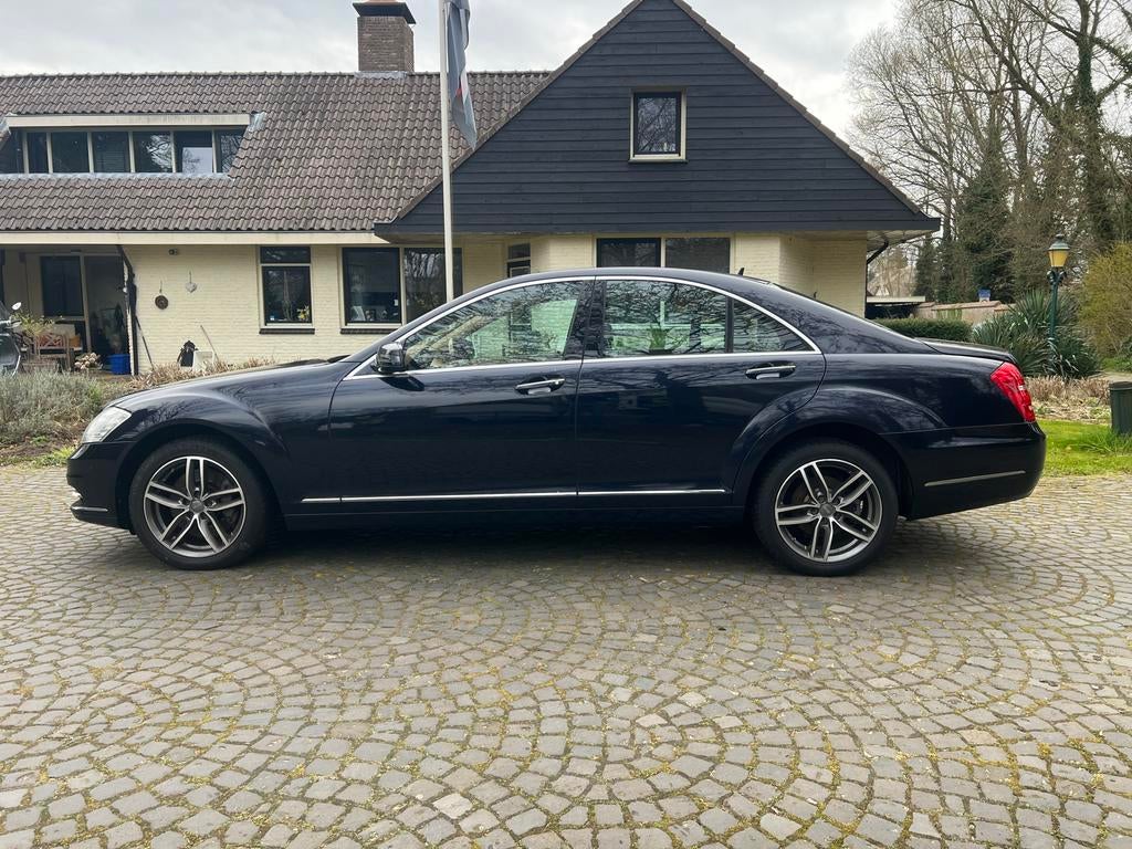 Mercedes-Benz S-Klasse  S350 CDI 4MATIC AUT 2009 Blauw, Auto's, Mercedes-Benz, Blauw, 2987 cc, Diesel, Vierwielaandrijving