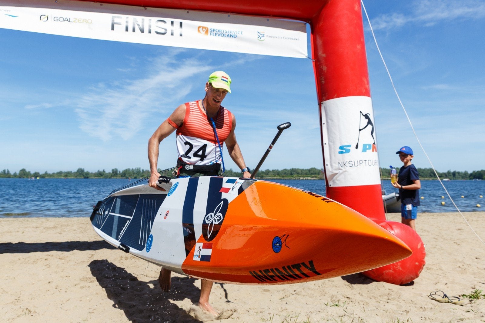 Infinity EverReady 14' x 21" Team Elite Carbon Race-SUP, Ophalen, Gebruikt, SUP-boards