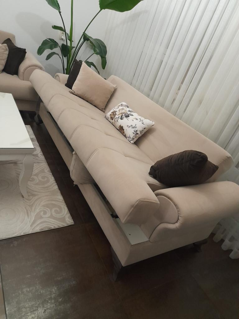 3 zits bank (2 stuks), Huis en Inrichting, Banken | Sofa's en Chaises Longues, Ophalen, Driepersoons, 75 tot 100 cm, Zo goed als nieuw