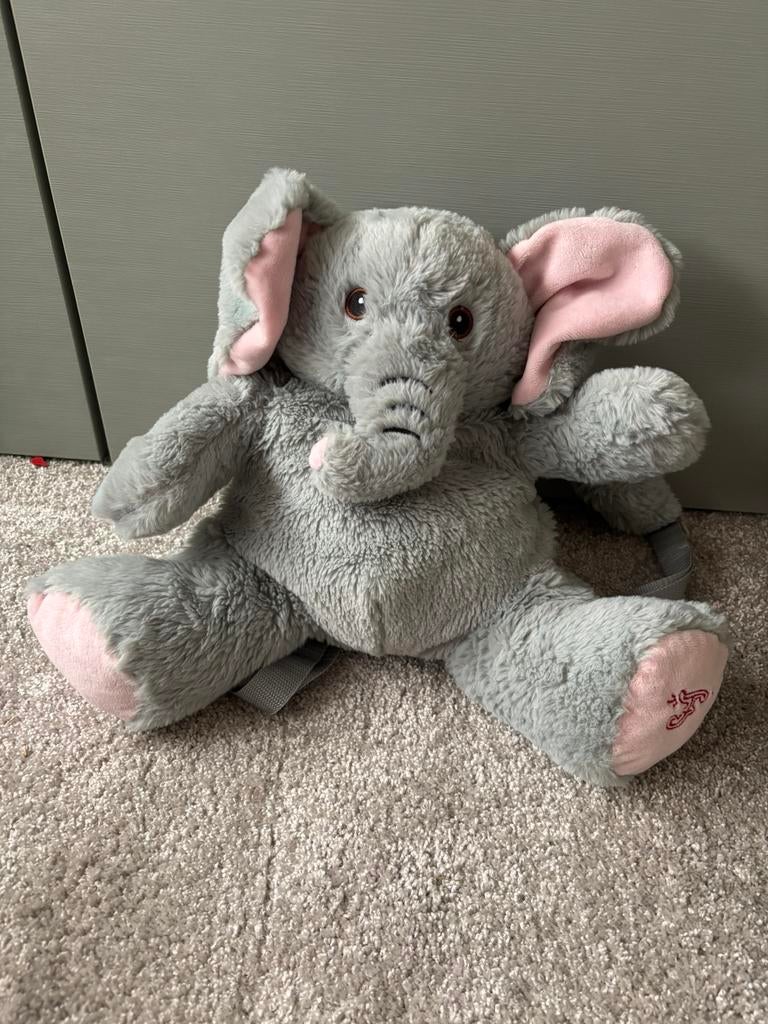 RUGZAK OLIFANT FLAPPERS, Ophalen of Verzenden, Zo goed als nieuw, Overige merken, 30 tot 45 cm