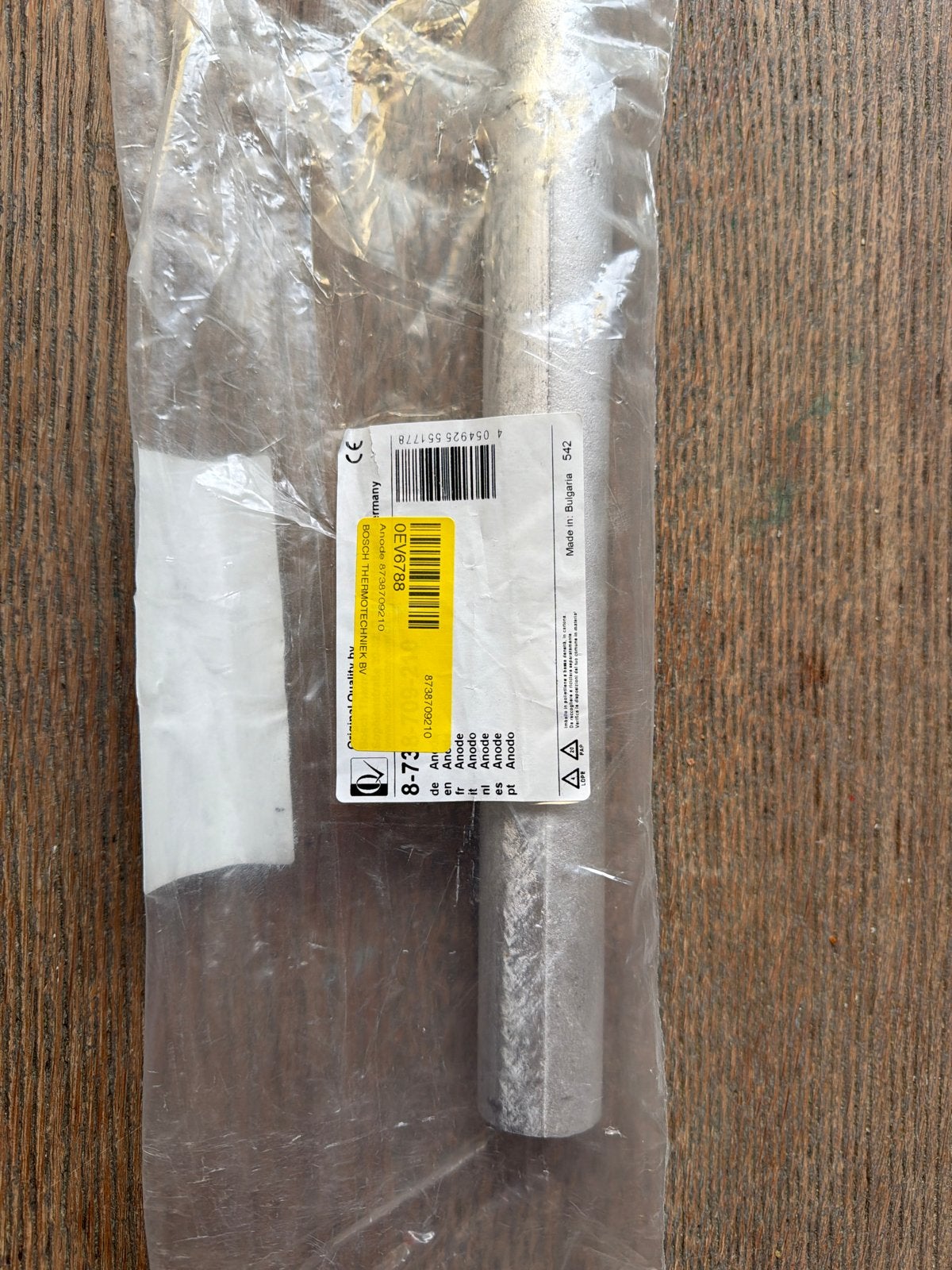Bosch/Nefit Anode 120/150 Liter - Nieuw, Ophalen of Verzenden, Nieuw