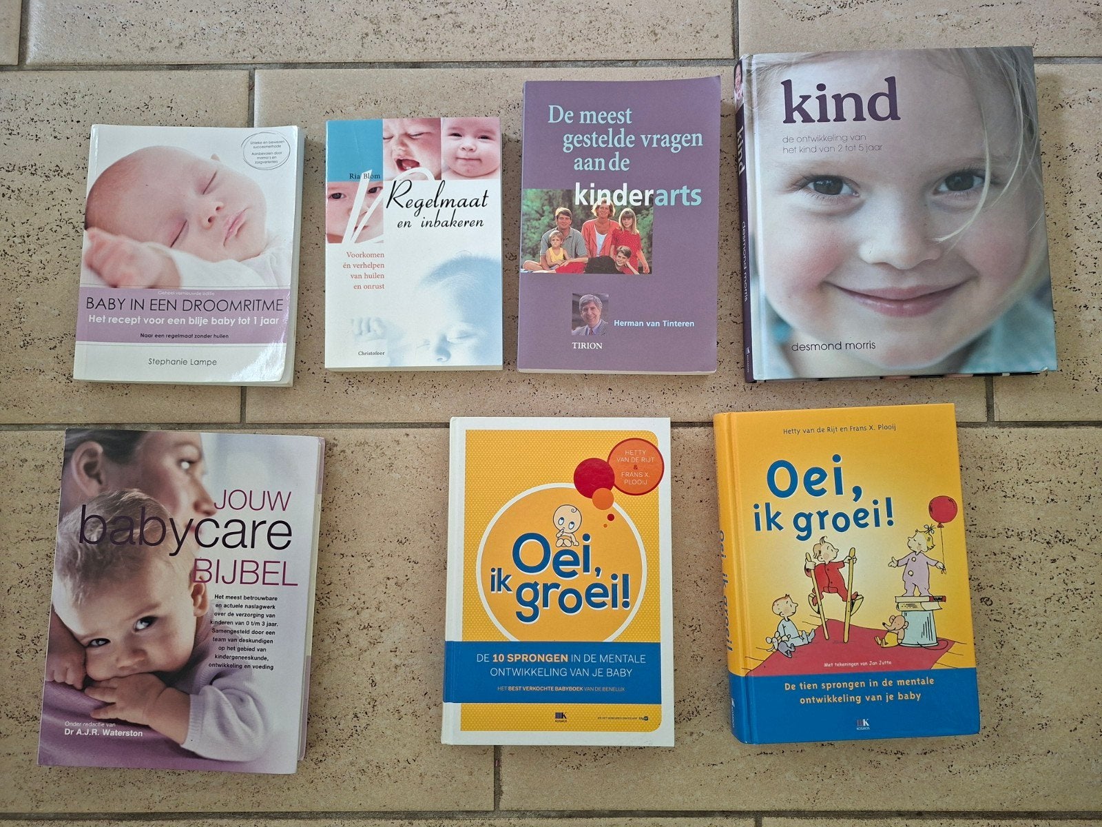7 boeken kinder en baby boeken tips en wetenswaardigheden, Ophalen of Verzenden, Zo goed als nieuw, Opvoeding tot 6 jaar