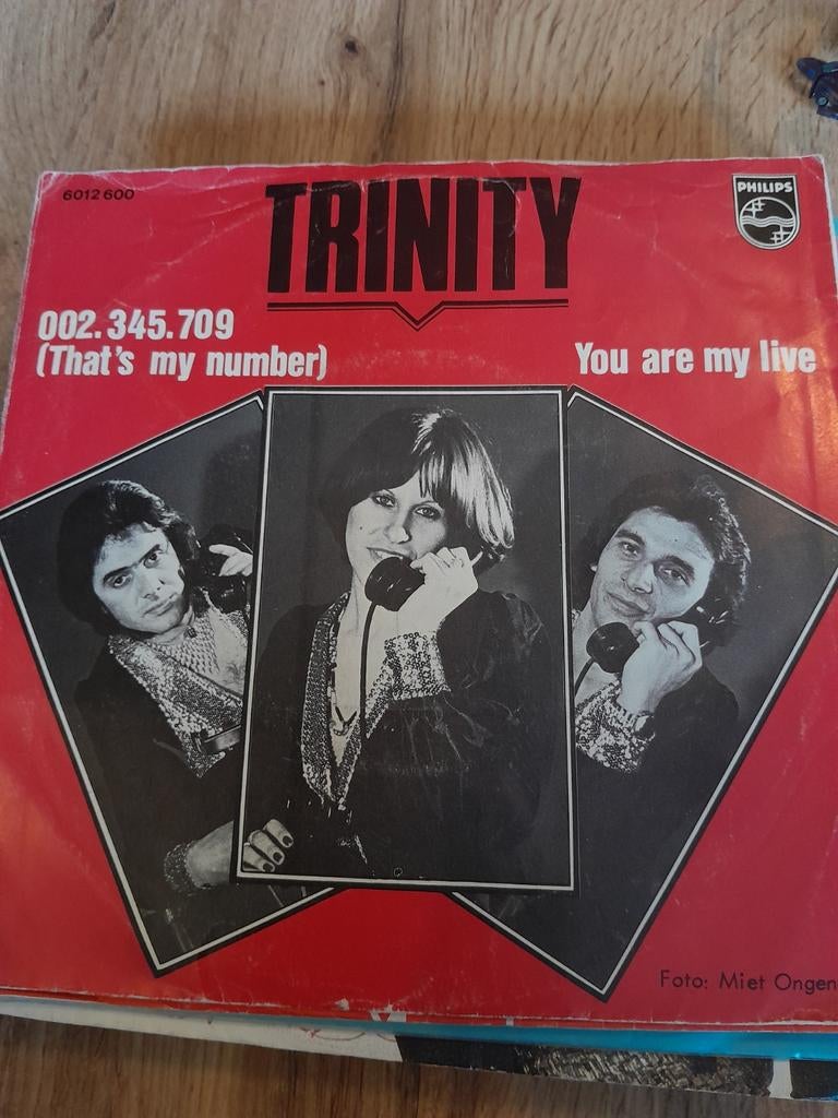 Trinity 7 inch 002.345.709, Ophalen of Verzenden, Zo goed als nieuw, Pop