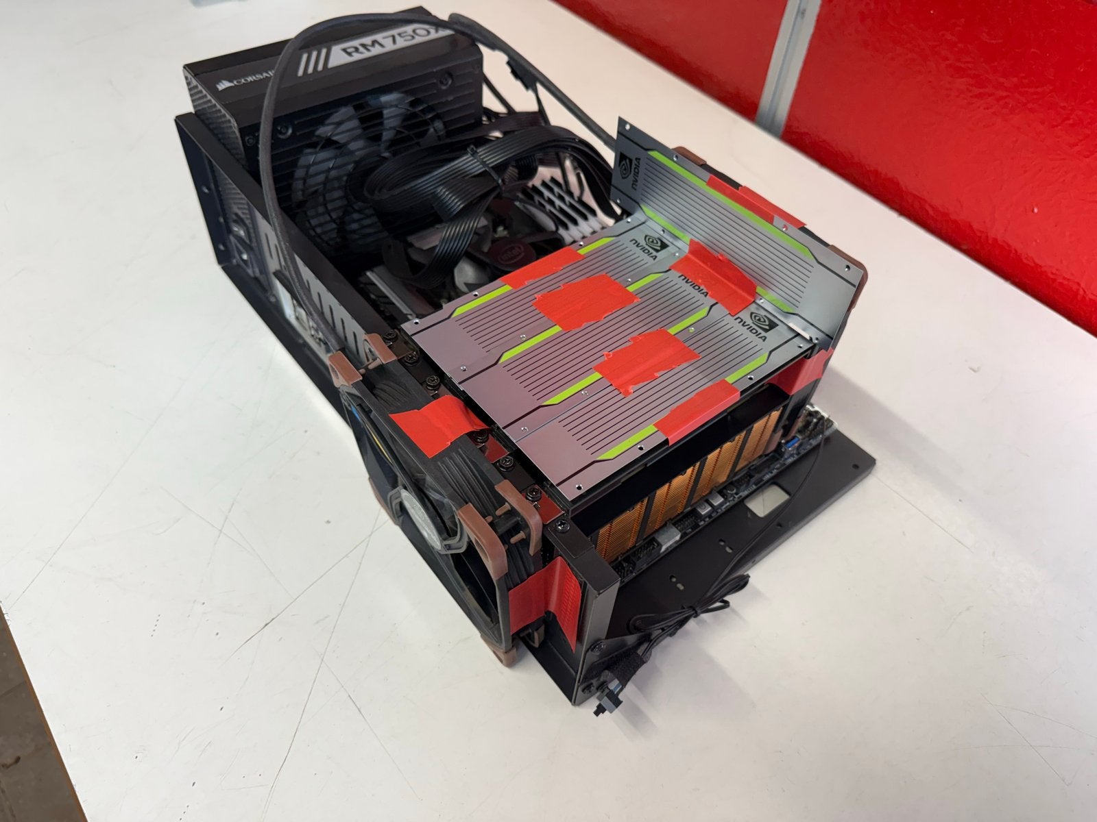 Krachtige Nvidia T4 Server met 4 GPU's, Ophalen, 64 GB of meer, Gebruikt, Met videokaart
