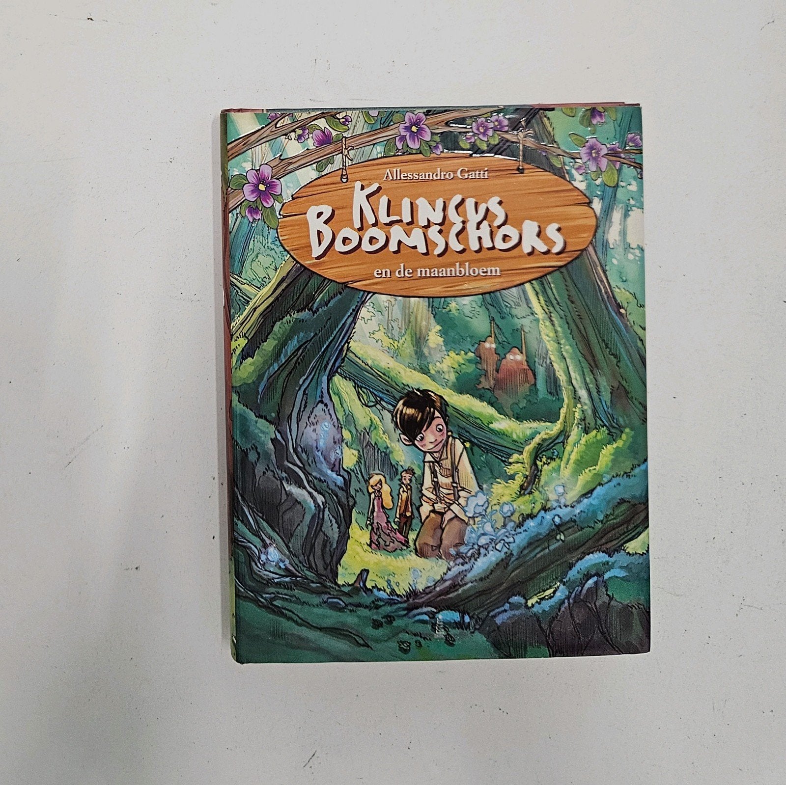 Alessandro Gatti - Klincus Boomschors en de maanbloem, Boeken, Fictie algemeen, Zo goed als nieuw, Alessandro Gatti, Ophalen of Verzenden
