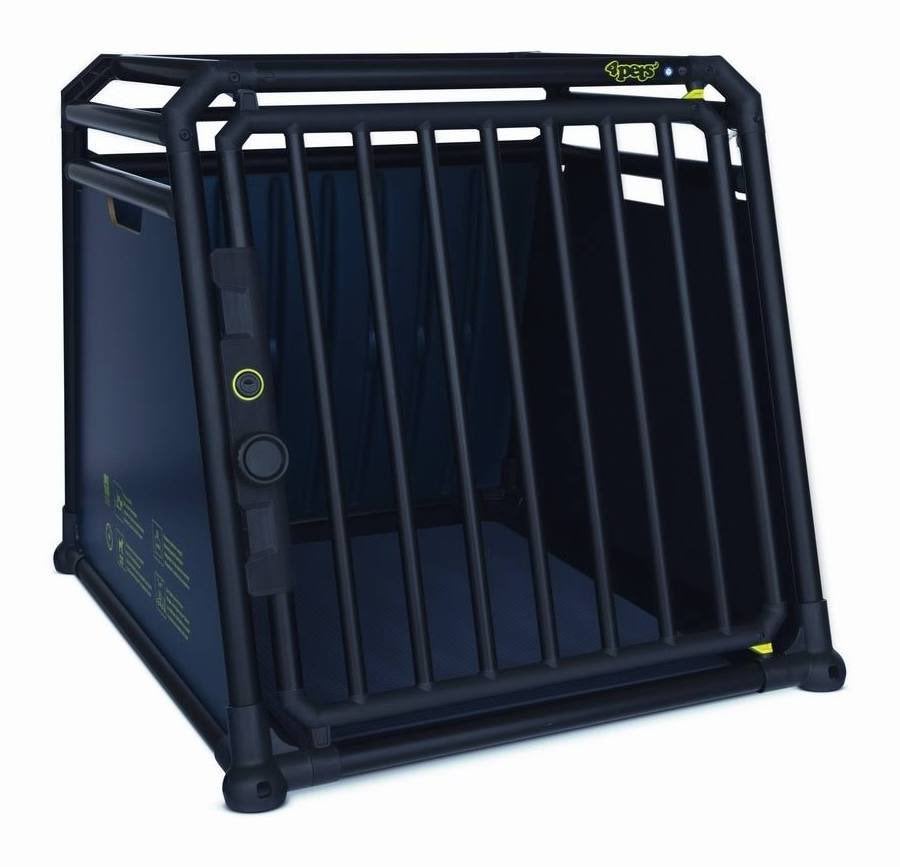 Hondenbench 4Pets Autobench Pro 3 Medium zwart NIEUWSTAAT, Dieren en Toebehoren, Hondenbenches, Ophalen, Zo goed als nieuw