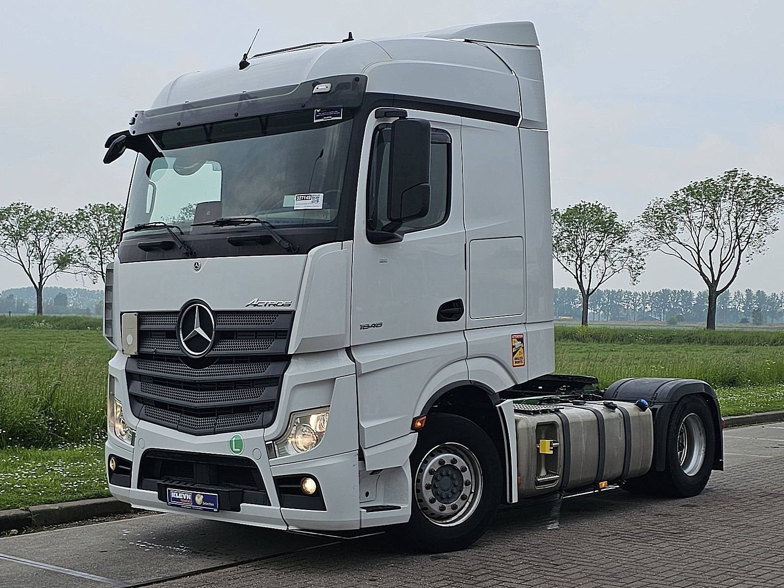 MERCEDES-BENZ ACTROS 1848 LS, Euro 6, Wit, Bedrijf, Diesel
