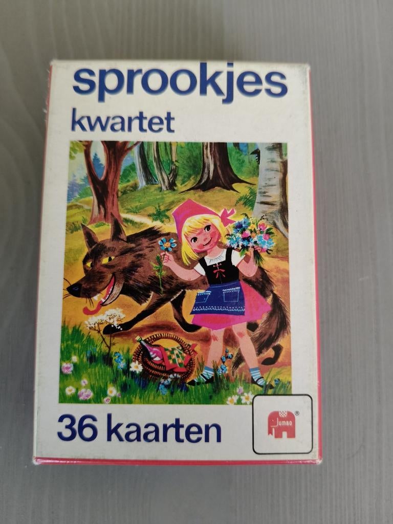 Sprookjes Kwartet - Jumbo (36 kaarten), Verzamelen, Speelkaarten, Jokers en Kwartetten, Ophalen of Verzenden