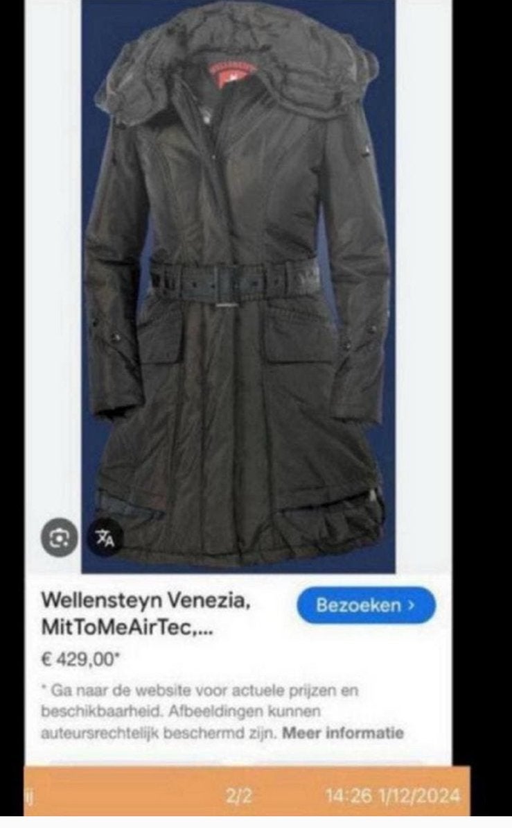 Wellensteyn venezia S, Kleding | Dames, Ophalen of Verzenden, Zo goed als nieuw, Maat 36 (S), Bruin