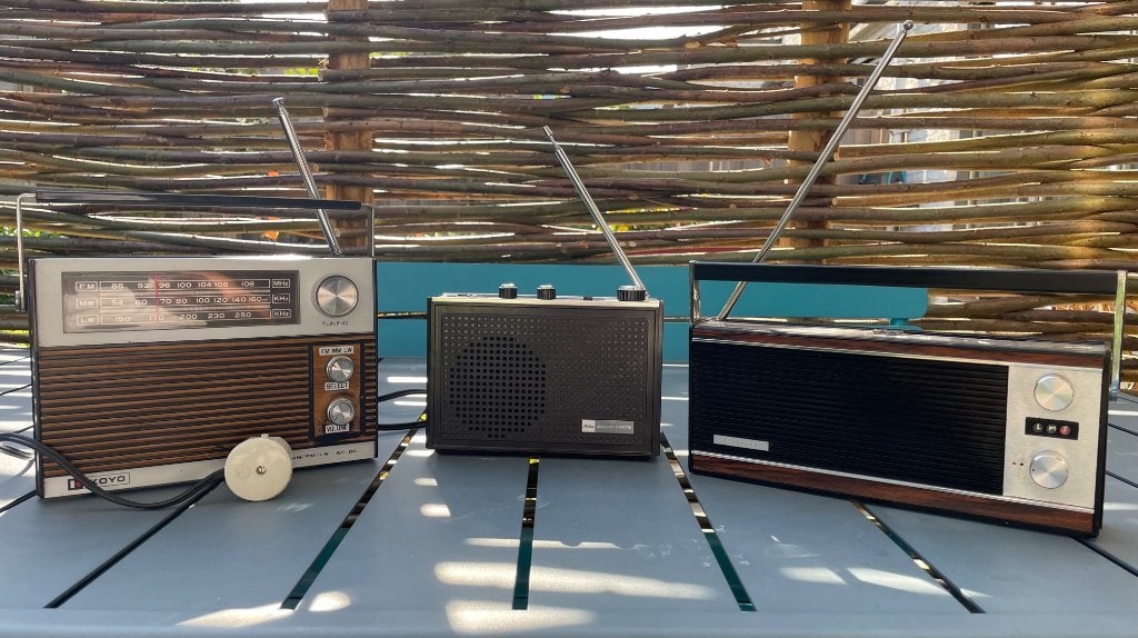 Vintage Transistor Radio's: Toshiba, Koyo, Aristona, Ophalen of Verzenden, Gebruikt, Transistorradio