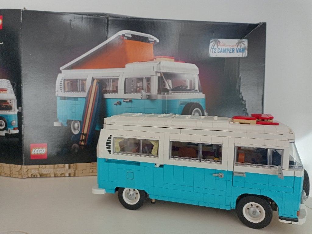Lego 10279 VW T2 Camper, Kinderen en Baby's, Speelgoed | Duplo en Lego, Ophalen, Zo goed als nieuw, Complete set, Lego