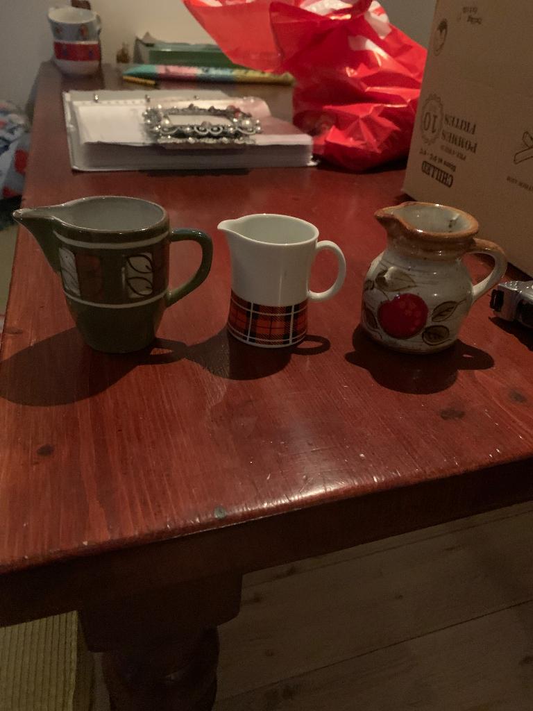 Vintage melk kannetjes, Ophalen of Verzenden