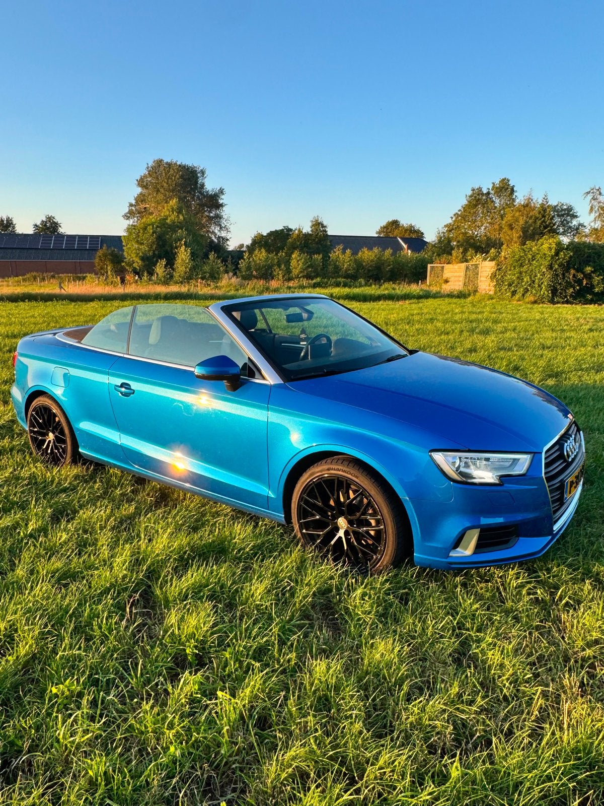 Audi A3 1.4 Tfsi 116pk S Tronic 2018 Blauw, Cabriolet, 1395 cc, Particulier, Geïmporteerd