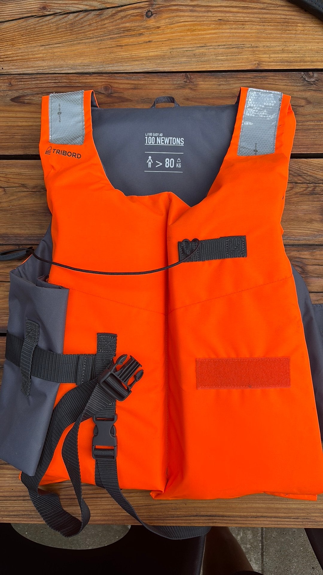 Tribord Reddingsvest boven 80 kg nieuw, Watersport en Boten, Watersportkleding, Ophalen, Nieuw, Dame of Heer, Reddingsvest of Zwemvest