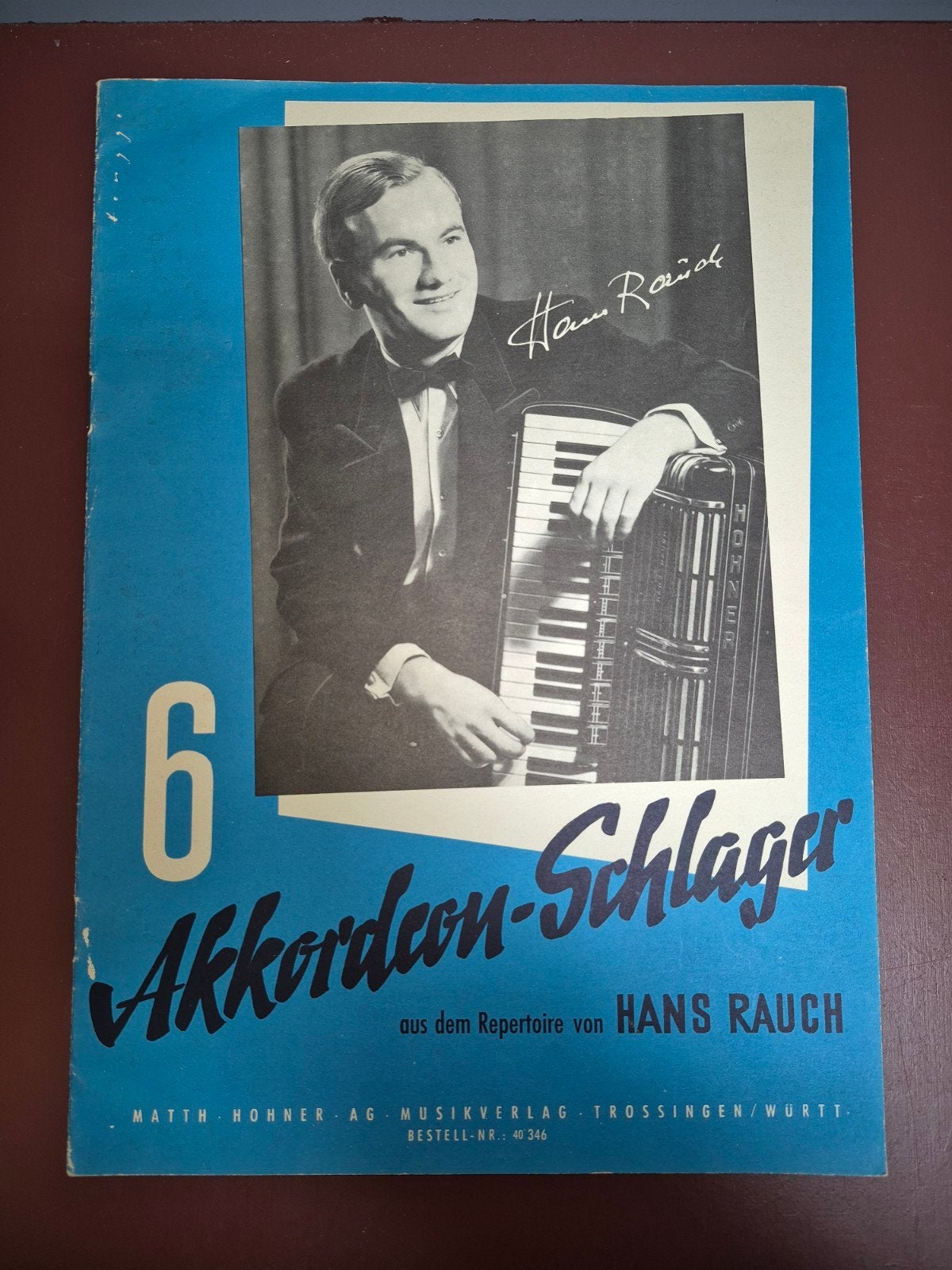 6 Akkordeon-Schlager uit het repertoire van Hans Rauch, Ophalen of Verzenden