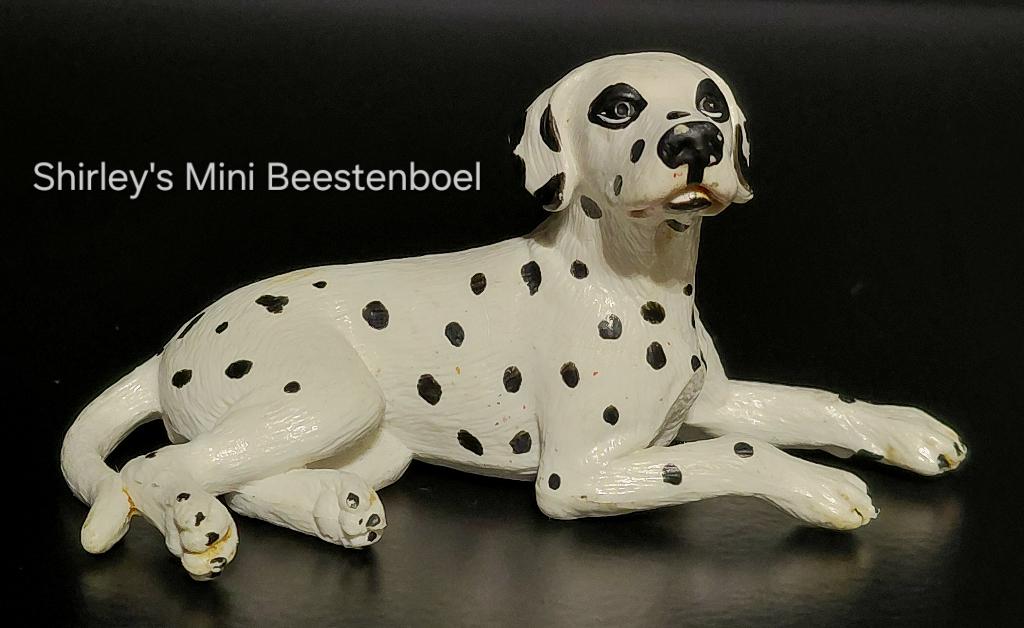 schleich dalmatiër, Ophalen of Verzenden, Zo goed als nieuw, Hond of Kat, Beeldje of Figuurtje
