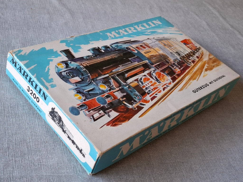 Märklin – Startset 3200 met stoomloc BR89, Wisselstroom, Ophalen of Verzenden, Analoog, Märklin