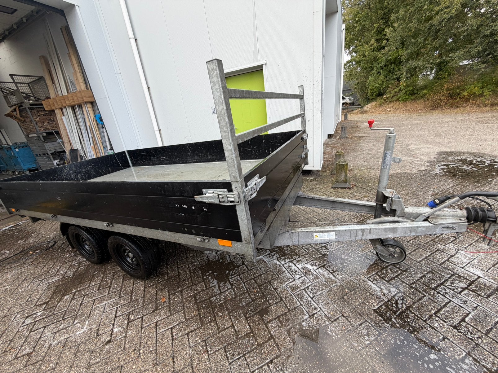 Saris electrische kieper, Ophalen, Gebruikt