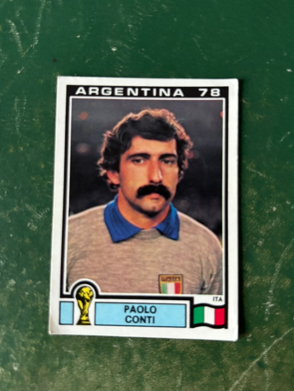 Panini plaatje Paolo Conti Italie WK 78, Verzamelen, Sportartikelen en Voetbal, Ophalen of Verzenden