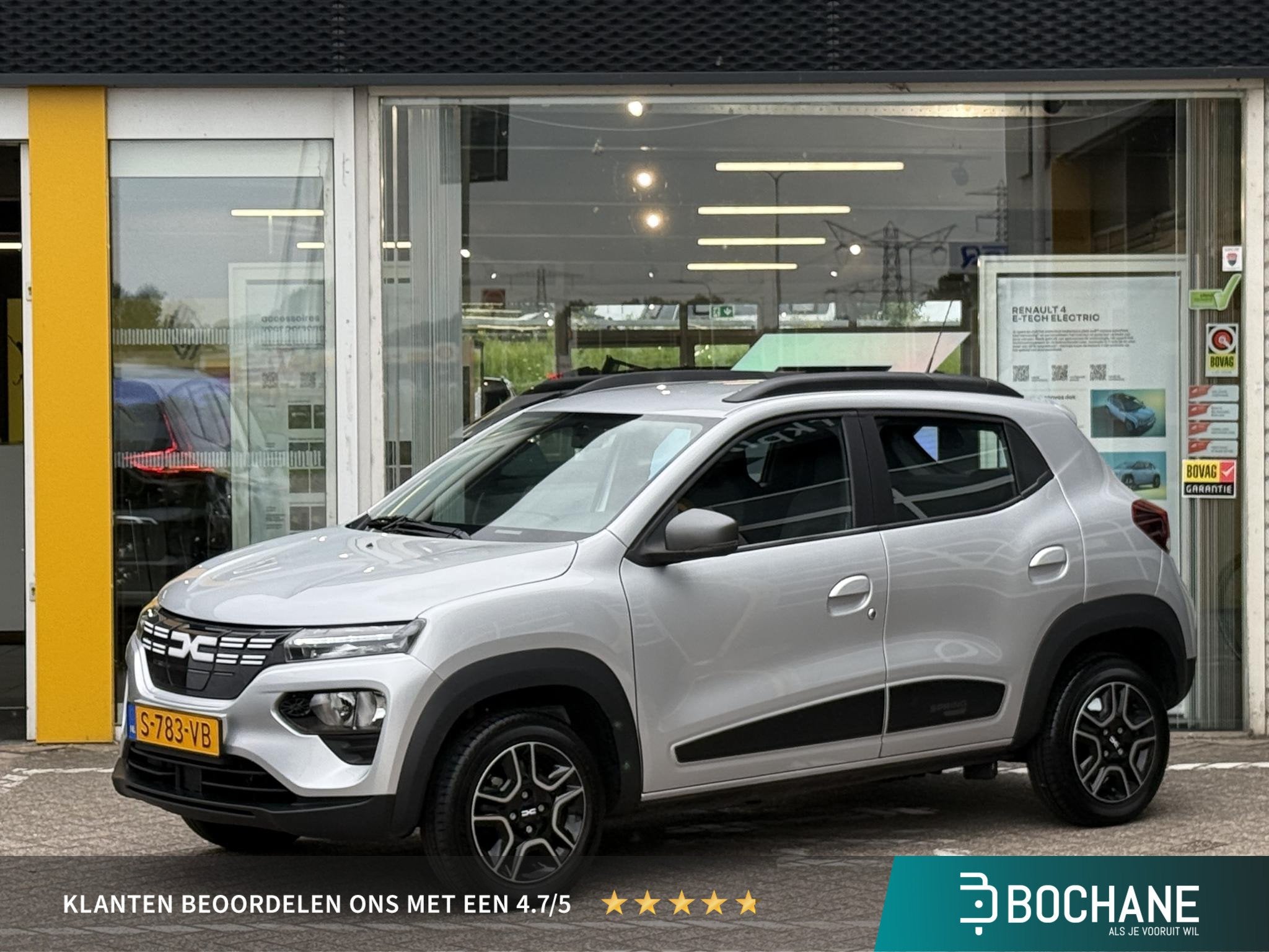 Dacia Spring Expression 27 kWh | NAP | Navigatie | achteruit, Auto's, Gebruikt, Te koop, 27 kWh, Hatchback