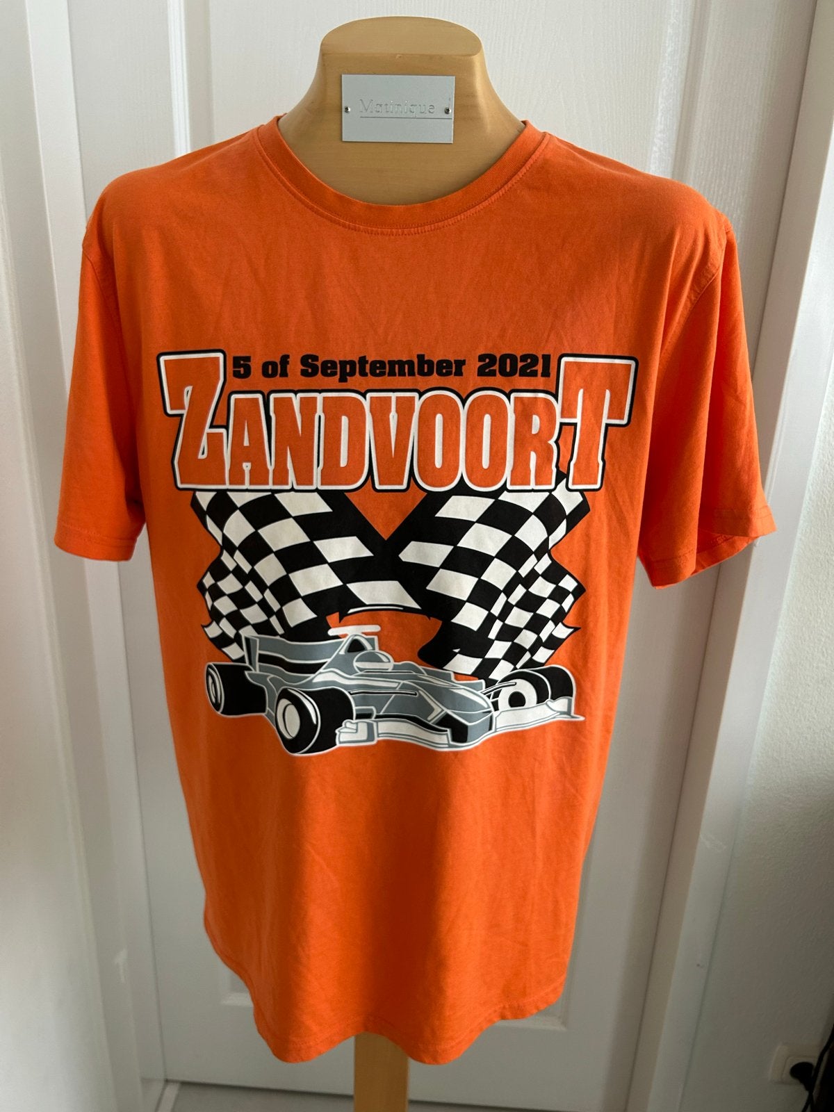 NIEUW Prachtig Formule 1 oranje Zandvoort F1 T-shirt Maat XL, Ophalen of Verzenden, Nieuw, Maat 56/58 (XL), Oranje