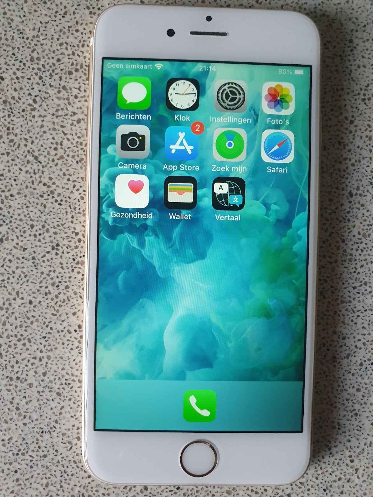 iPhone 6S Gold 64GB - 100% batterijconditie, Telecommunicatie, Mobiele telefoons | Apple iPhone, Ophalen of Verzenden, 64 GB, Zonder simlock