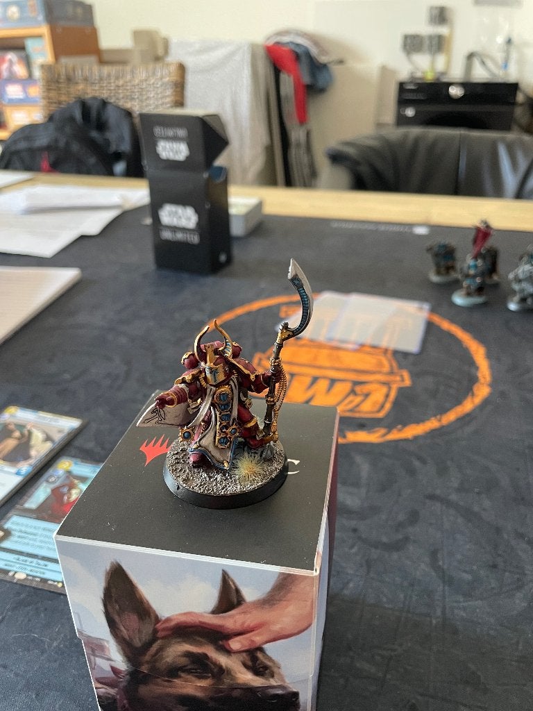Thousand Sons Ahzek Ahriman, Hobby en Vrije tijd, Wargaming, Gebruikt, Figuurtje(s), Ophalen of Verzenden, Warhammer 40000